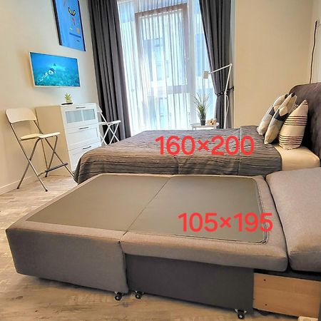Happy Inn Laime Studio, Self Check-In-24-7, A-C, Parking-In-The-Underground-Garage Аеропорт Вільнюс Екстер'єр фото