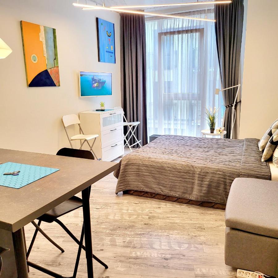 Happy Inn Laime Studio, Self Check-In-24-7, A-C, Parking-In-The-Underground-Garage Аеропорт Вільнюс Екстер'єр фото