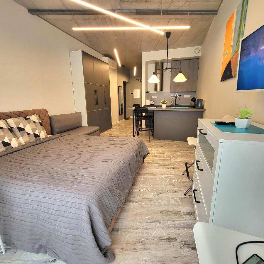 Happy Inn Laime Studio, Self Check-In-24-7, A-C, Parking-In-The-Underground-Garage Аеропорт Вільнюс Екстер'єр фото